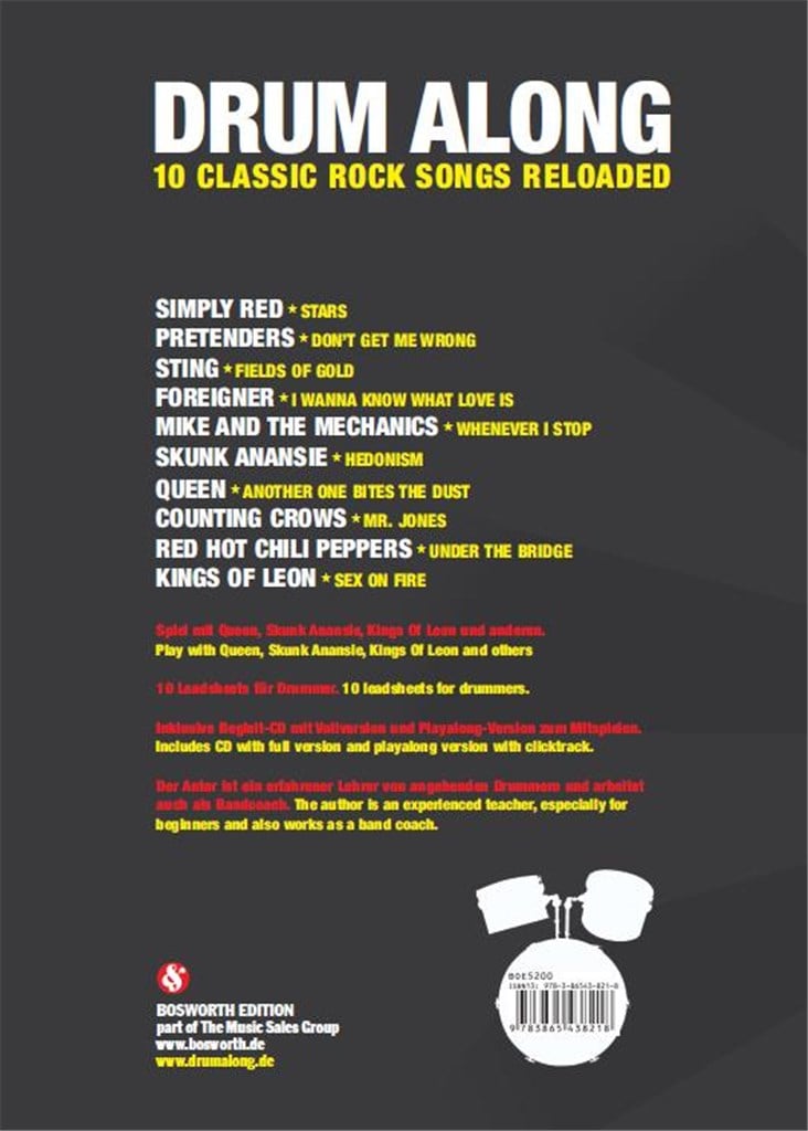 Drum Along: 10 Classic Rock Songs Reloaded